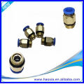PC model male straight air fittings PC6-02 one touch air tube fitting